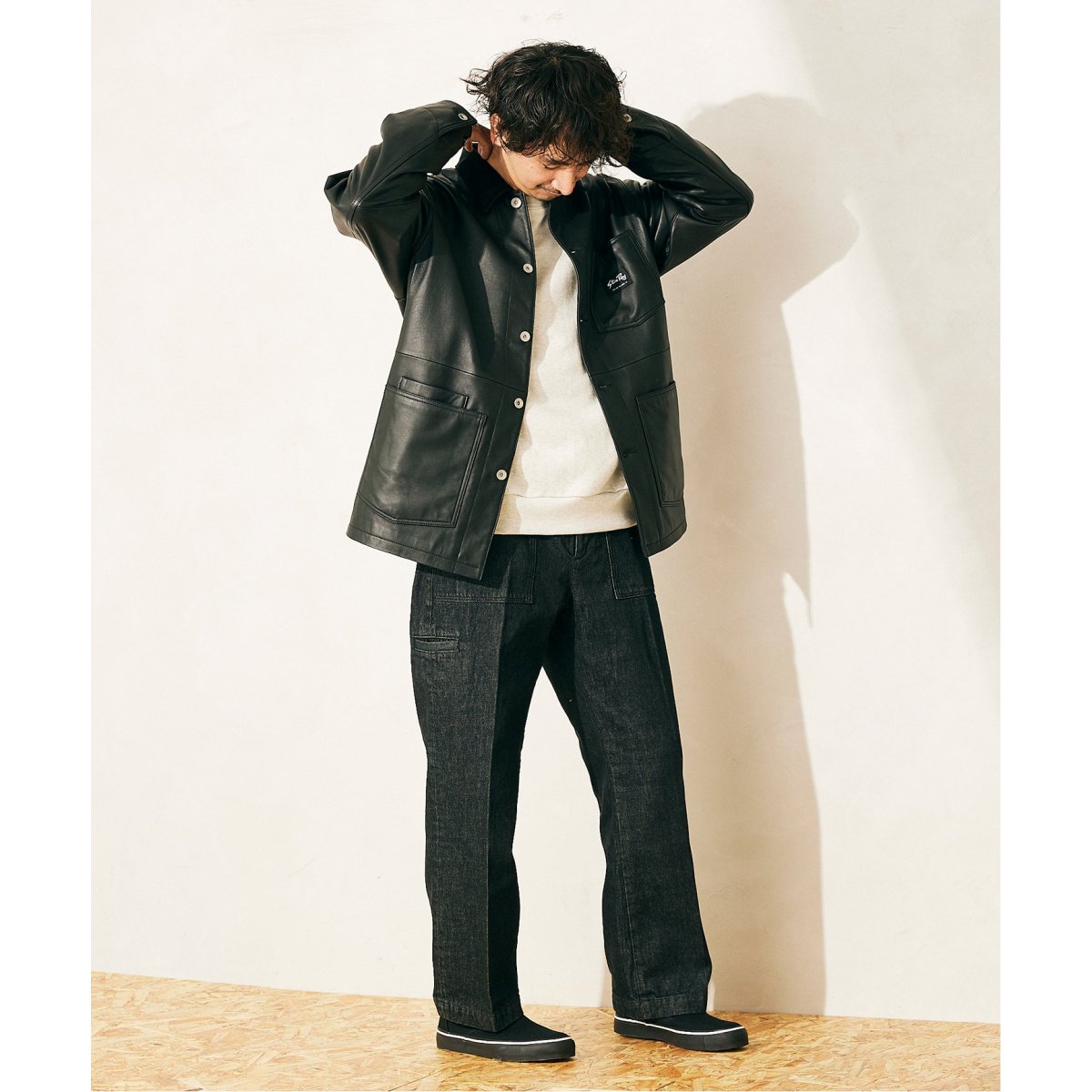 StanRay×relume/スタンレイ】別注 Leather カバーオール