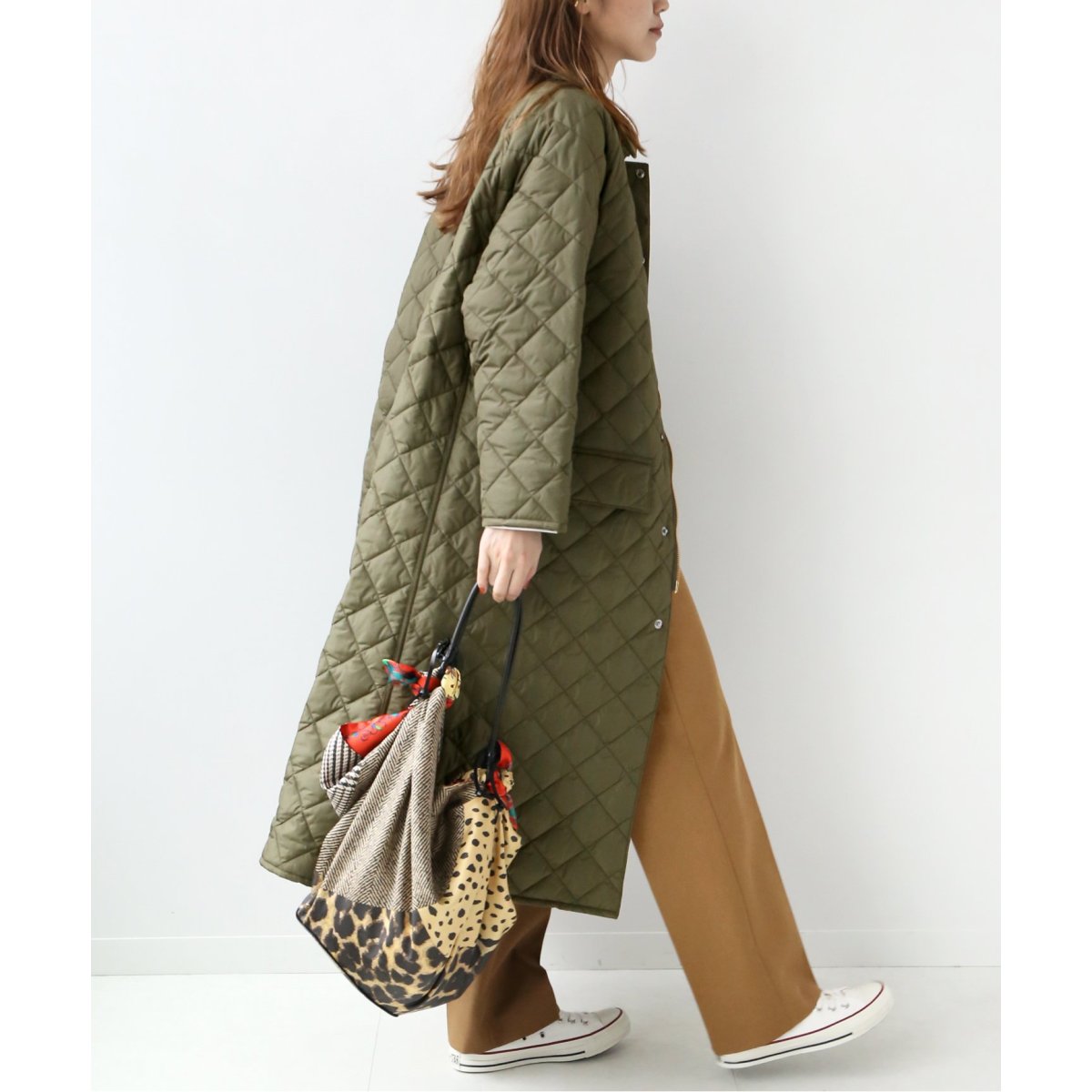 数量限定】 【Barbour/バブアー】BURGHLEY QUILT：キルティングコート