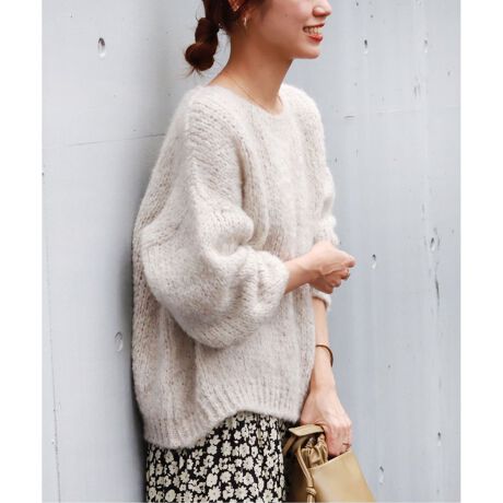 TRICOTS JEANMARC/トリコ・ジャンマルク】 ニットプルオーバー  