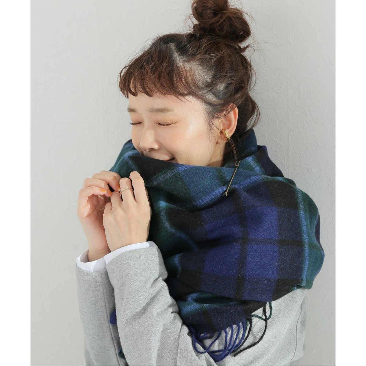 TWEEDMILL/ツイードミル】Lambswoolチェックストール◇ | ジャーナル