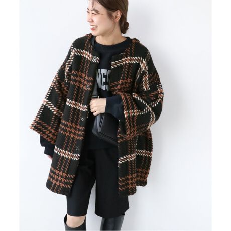 john branigan/ジョン ブラニガン】クルーネックニットコート  