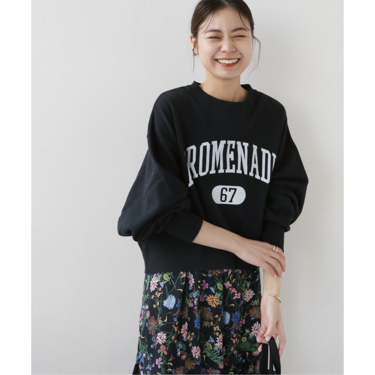 ジャーナルスタンダード　レリューム　カレッジスウェットNo.67 スウェット JOURNAL STANDARD relume（ジャーナルスタンダード レリューム