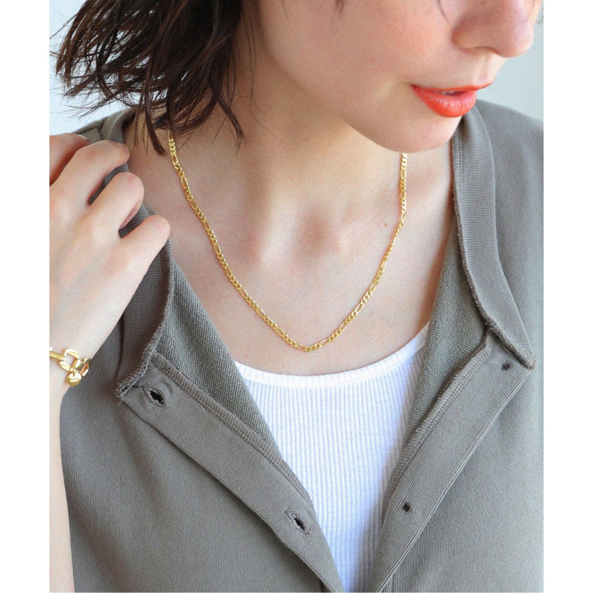 HERMINA ATHENS パールレイヤードネックレス HERMINA ATHENS 