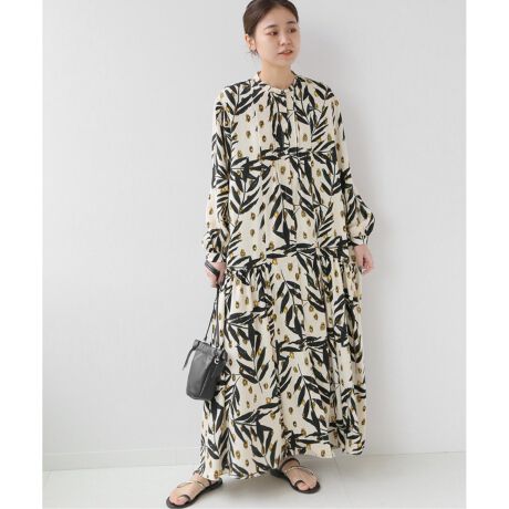 WEB限定追加2》ホワイトボタニカルワンピース | ジャーナル  