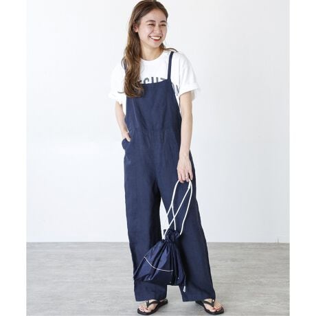 Yarn-Dyeリネンサロペット | ジャーナルスタンダード レリューム 