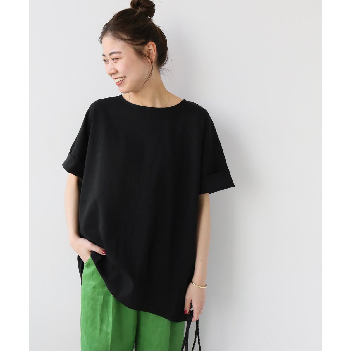 ADDICTポンチクルーネックオーバーサイズプルオーバー | ジャーナル