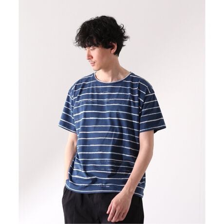 PORTER CLASSIC / ポータークラシック】ARTIST ボーダーTシャツ 