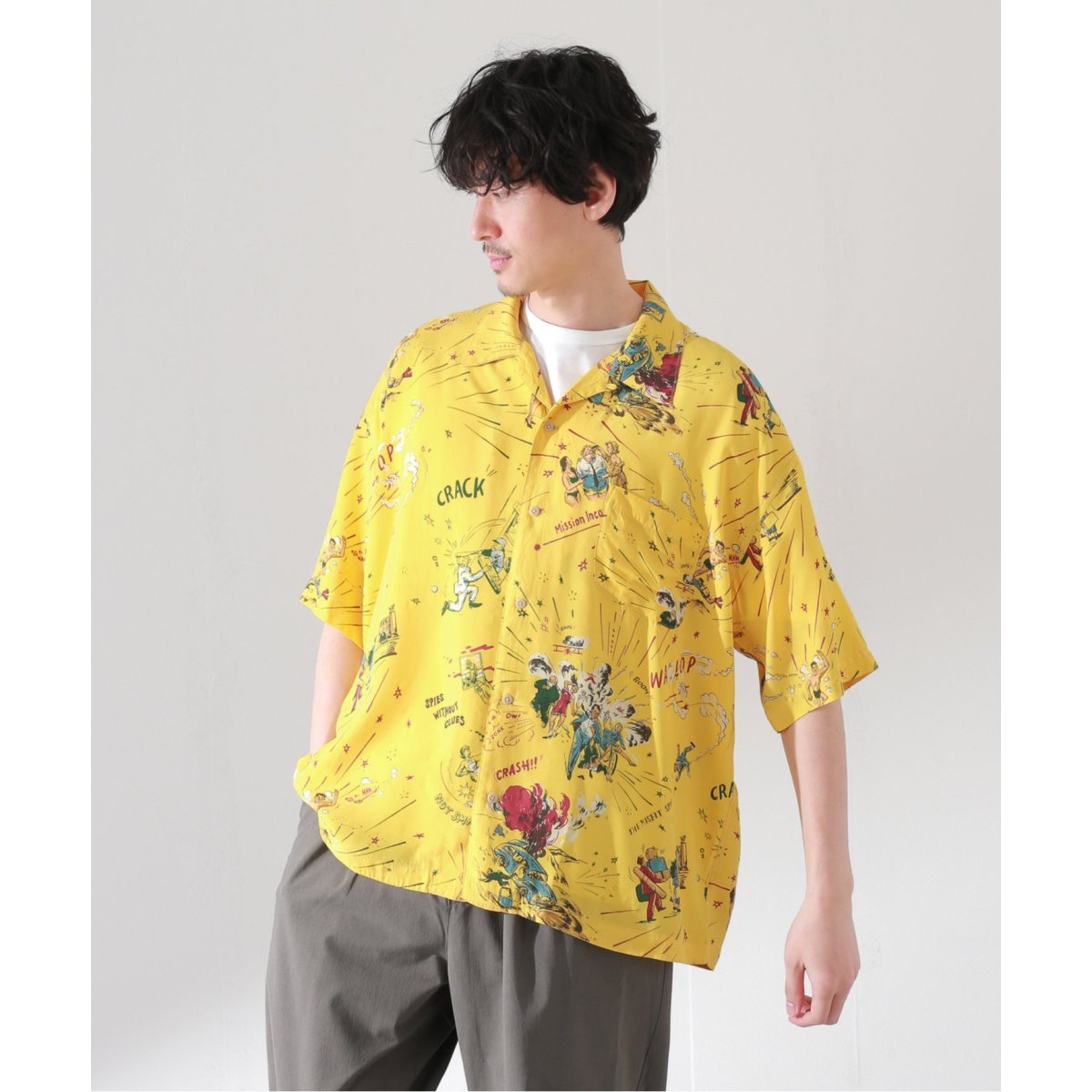 PORTER CLASSIC / ポータークラシック】落ちこぼれスパイ ALOHA SHIRT