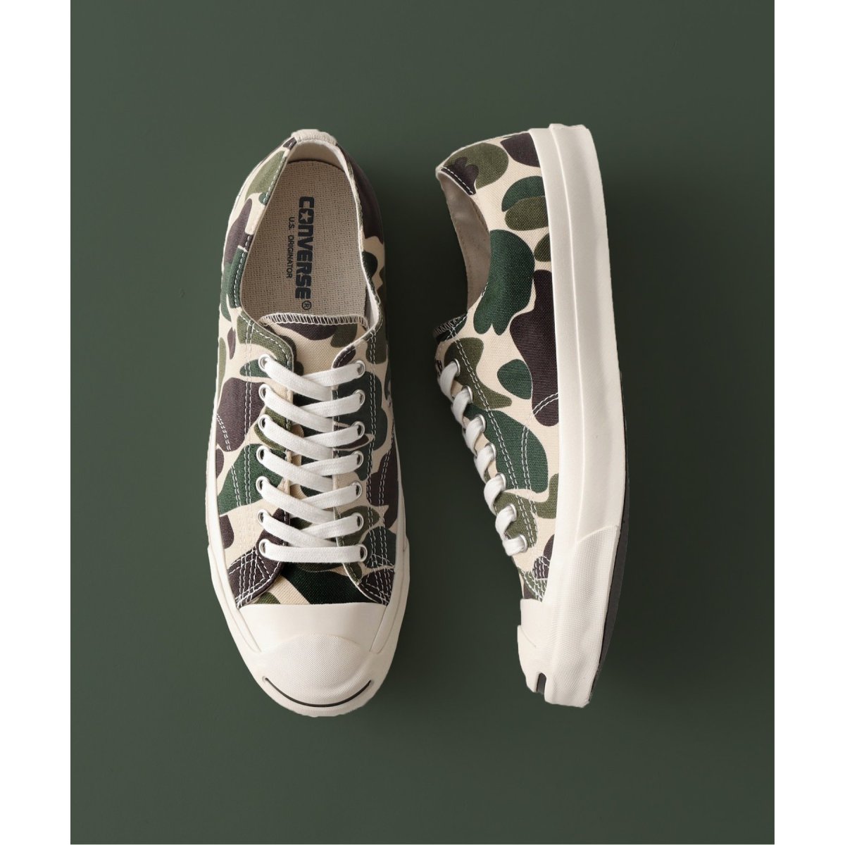 展示品 コンバース ジャックパーセル ラリー ジャーナルスタンダード us7.5 26.0cm JOURNAL STANDARD × CONVERSE JACK PURCELL RLY WHITE