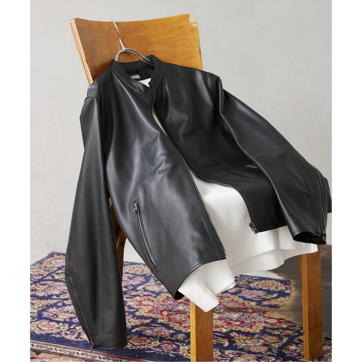 ラムレザー シングルライダースジャケット | ジャーナルスタンダード