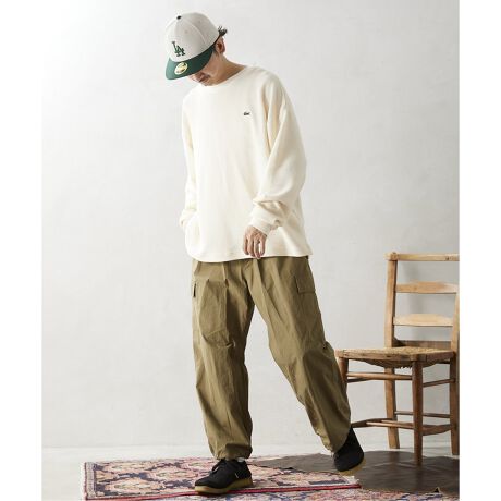 LACOSTE / ラコステ】別注 オーバーサイズ ヘビーピケ L/S Tシャツ