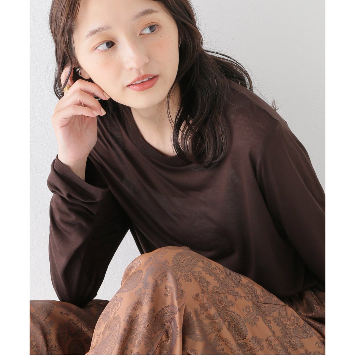 BASERANGE/ベースレンジ】LONG SLEEVE TEE：カットソー | ジャーナル