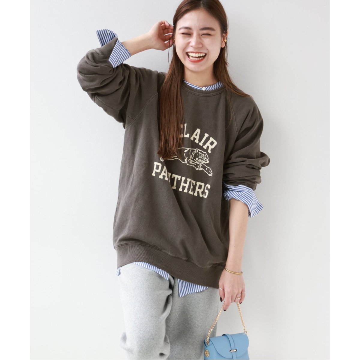 買蔵楽天 【MIXTA/ミクスタ】*RELUME C/N SWEAT：スウェット 美品