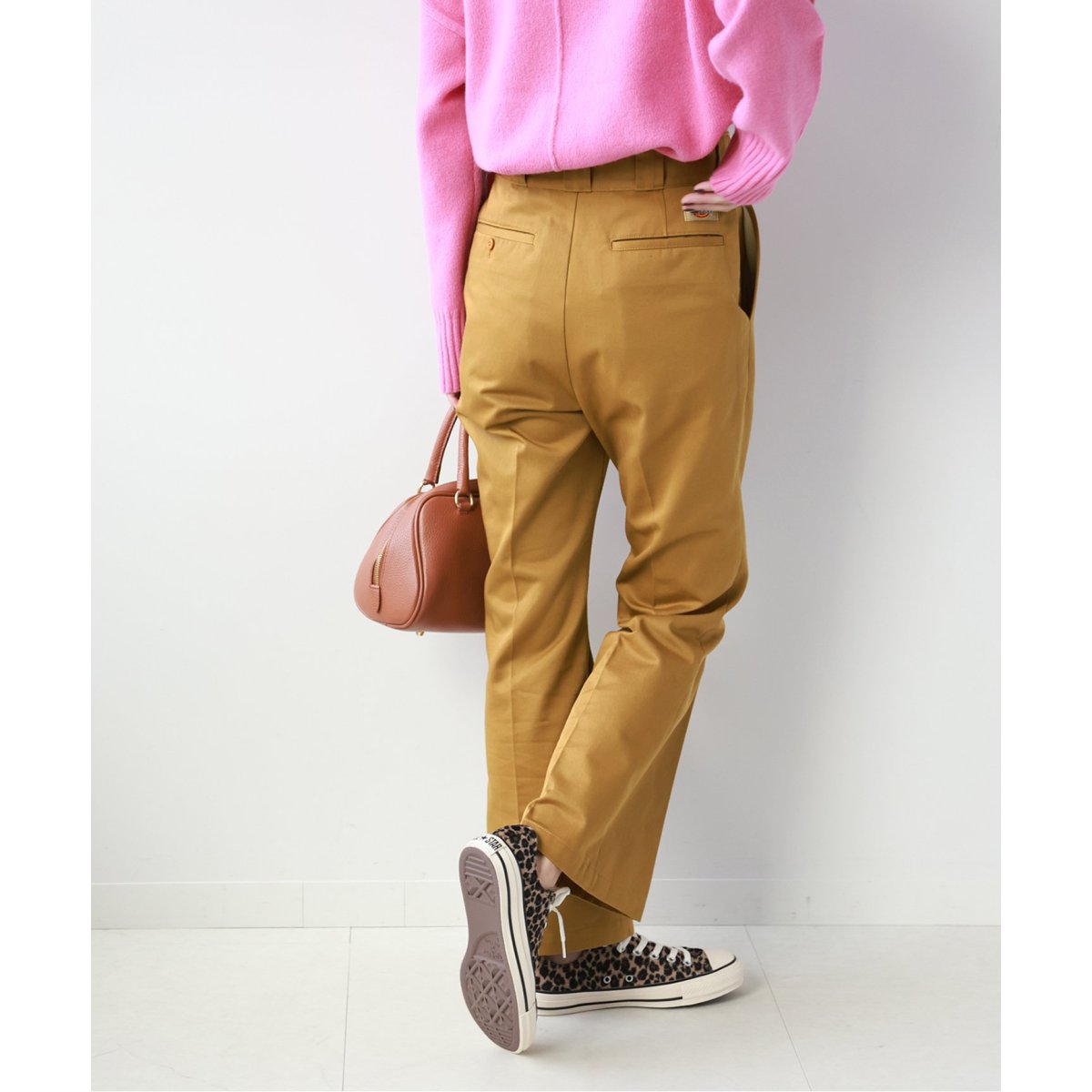 ディッキーズ RELUME スリムフレアパンツ