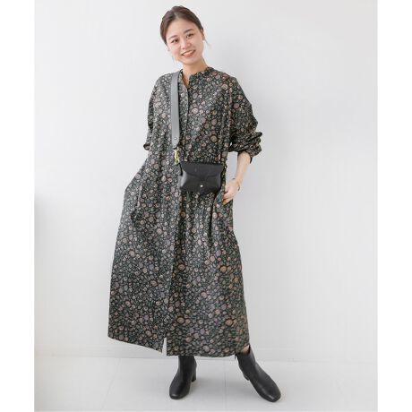 別注【SOIL/ソイル】*RELUME FLOWER B/C MAXI DRESS：ワンピース  