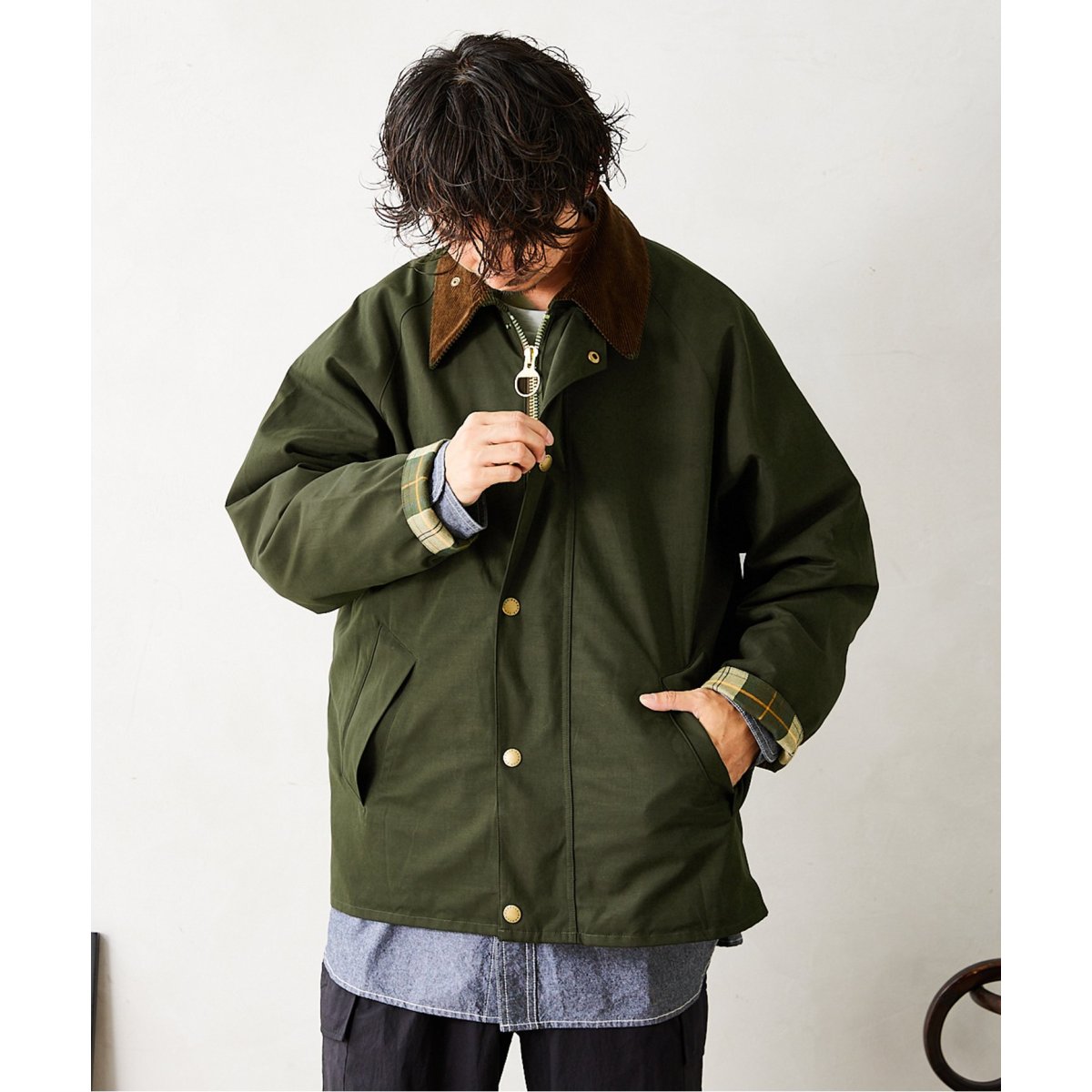 BARBOUR for Bshop TRANSPORT JACKET サイズ40-