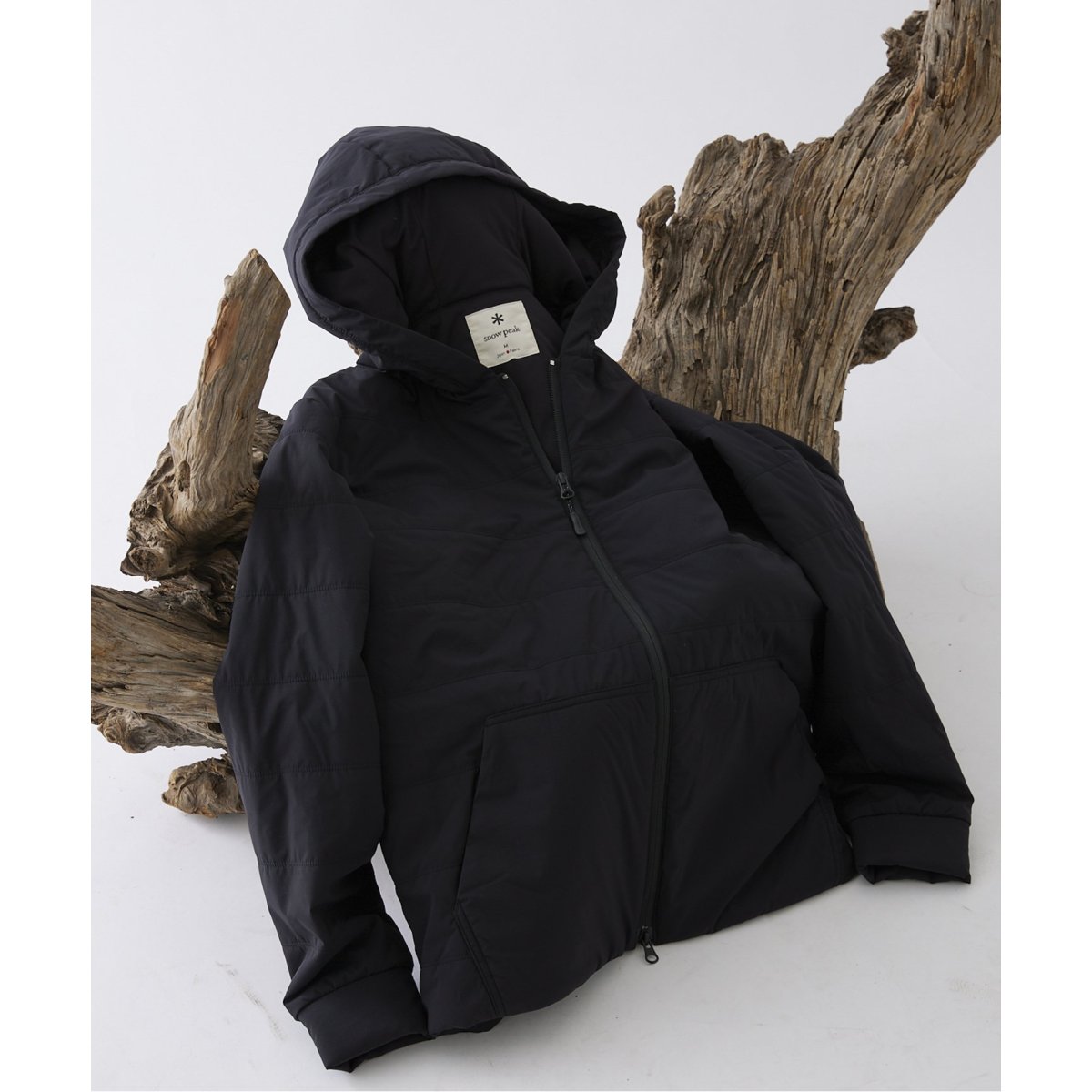 スノーピーク Flexible Insulated Jacket ブラック M snow peak（スノーピーク） ダウンジャケット ダウン Flexible