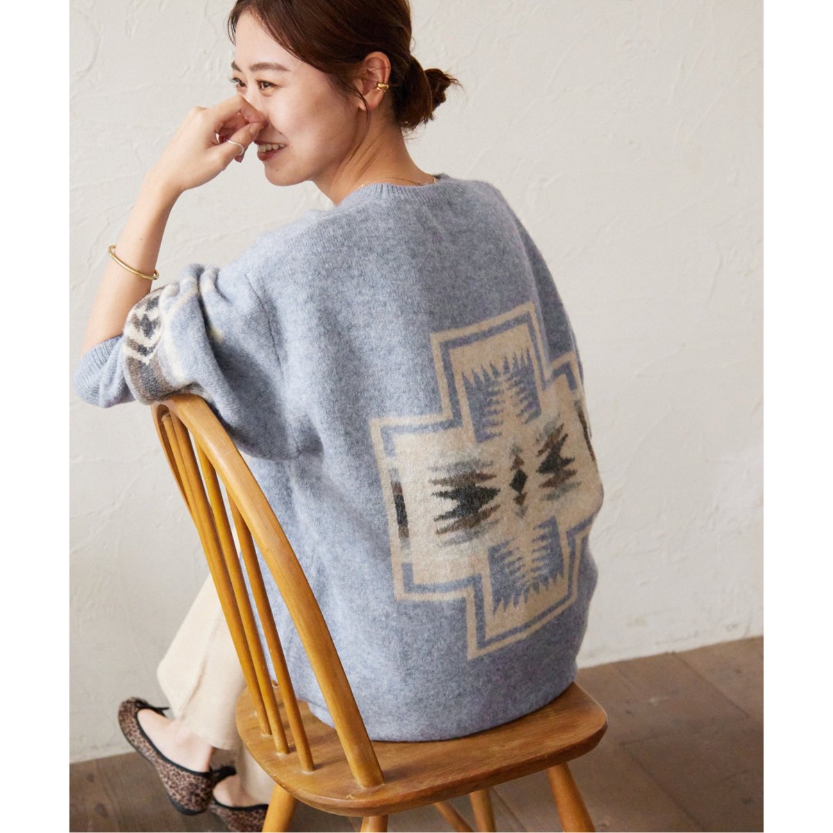 追加》別注【PENDLETON/ペンドルトン】*RELUMEニットプル