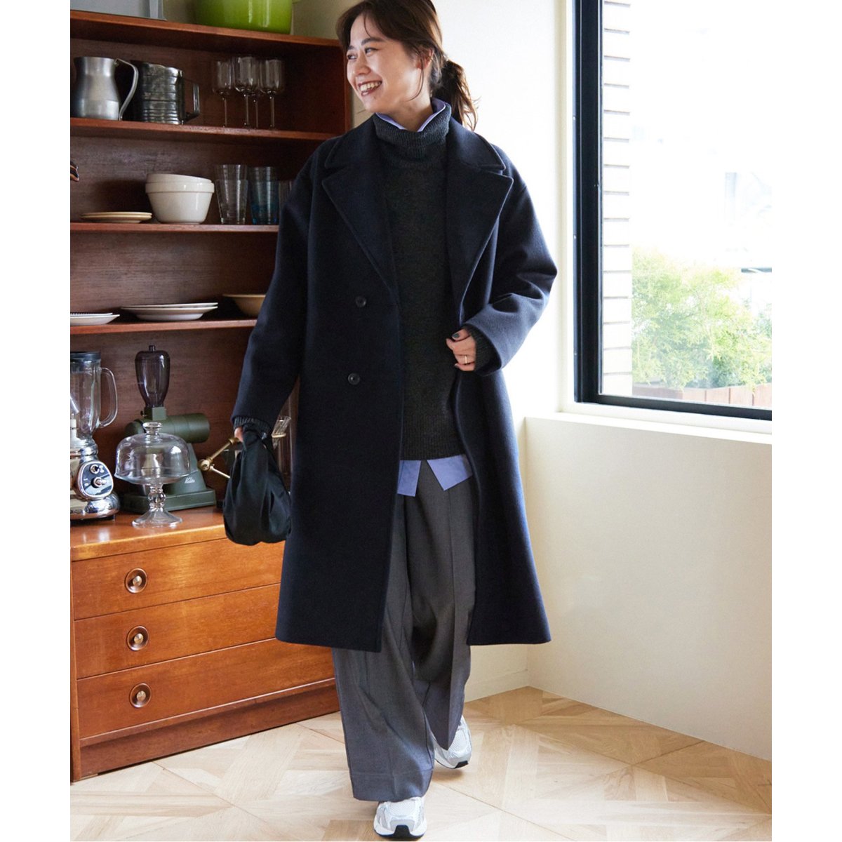 追加》別注 LANA WOOL 140チェスターコート | ジャーナルスタンダード