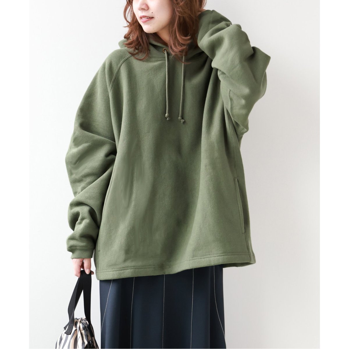 別注【CHAMPION】*RELUME PO HOODED SWEAT SHIRT 11：パーカー