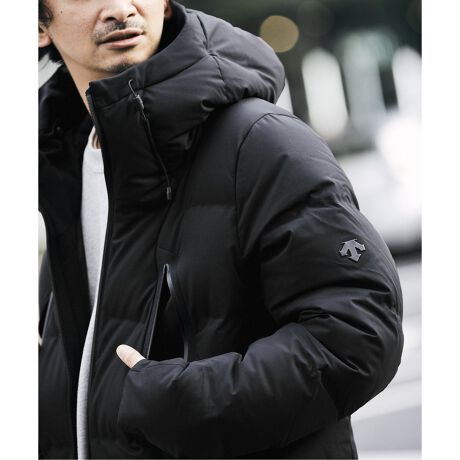 美品】デサント インナー ダウン 半袖 サイズM 水沢ダウン （商品詳細  