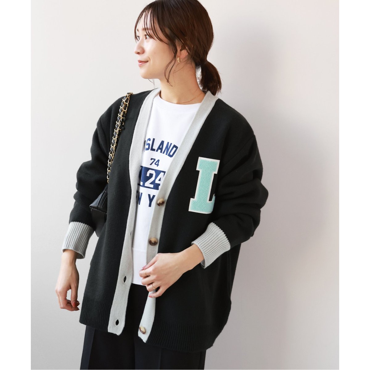LOGAN Knitting Mills】 ニットカーディガン | ジャーナルスタンダード