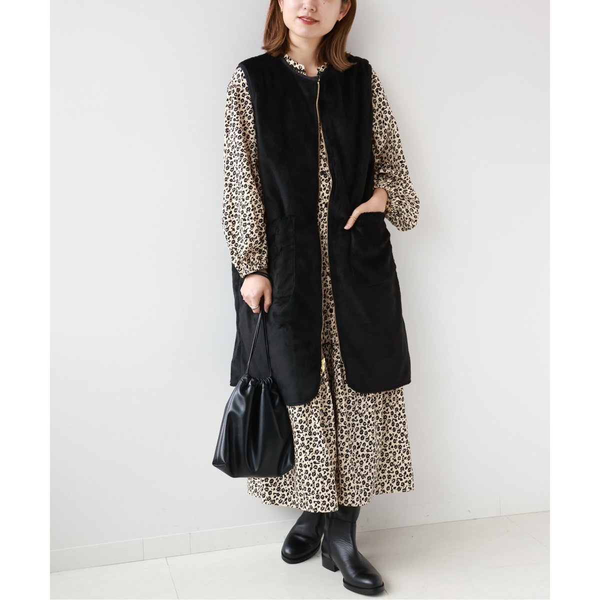 別注【Barbour/バブアー】*RELUME Reversible Fur Gilet：ベスト