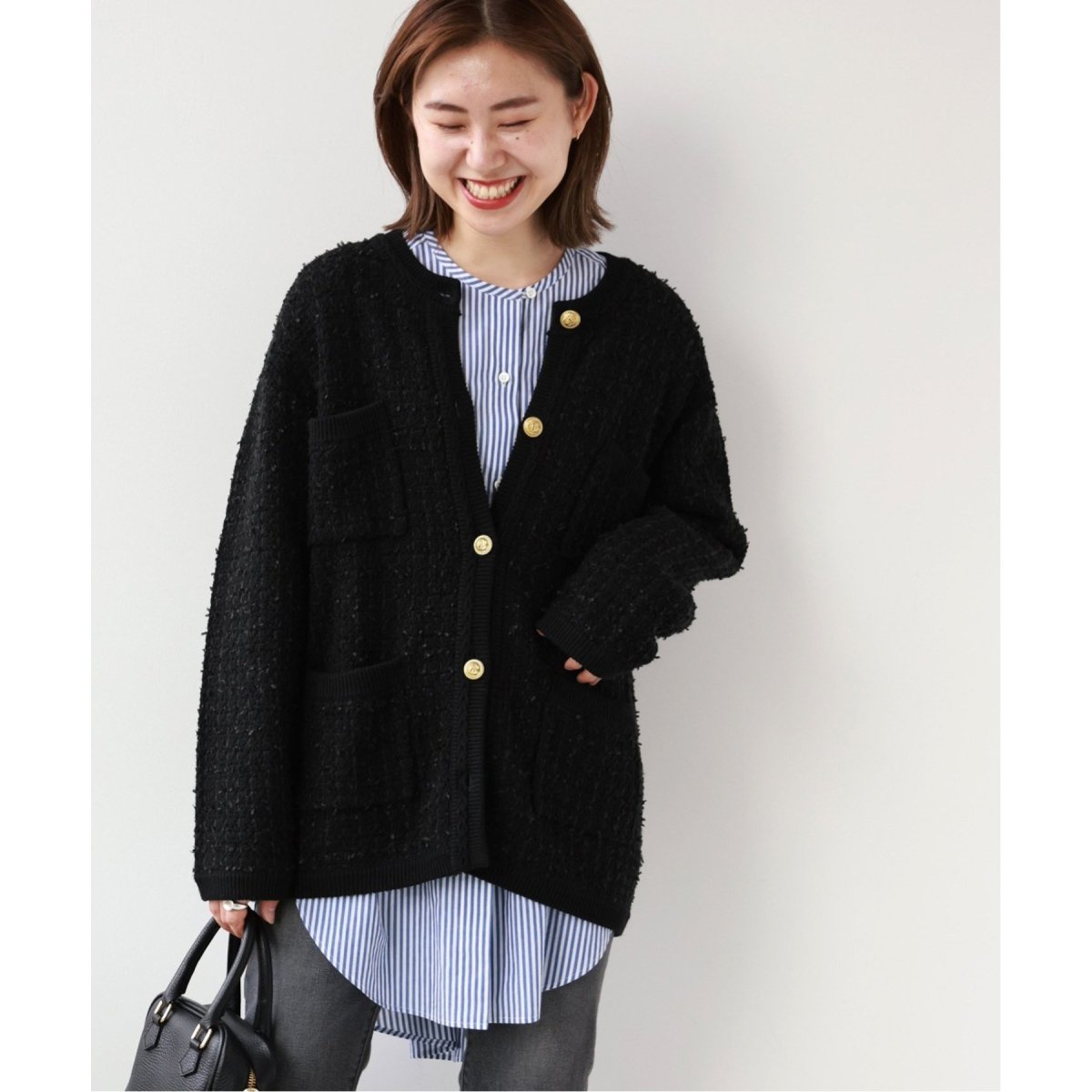 JOURNAL STANDARD relume TWEEDY KNITベスト-