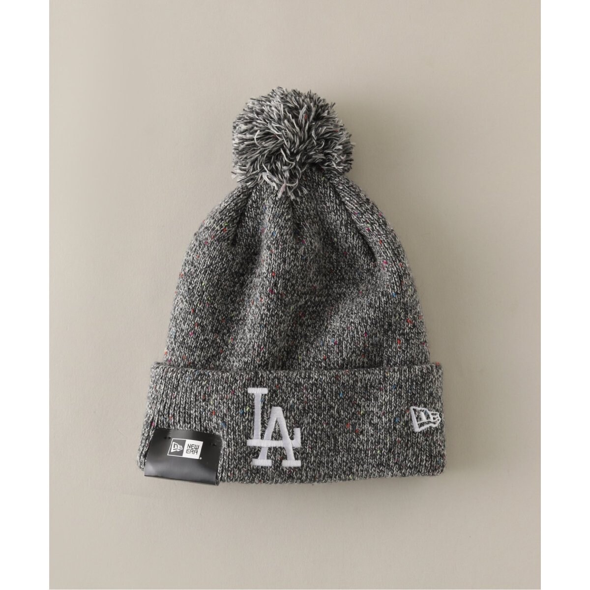 NEW ERA ニューエラ】別注 LA ネップ ポンポンニットキャップ ジャーナルスタンダード レリューム(JOURNAL STANDARD  relume) 22095465000140 ファッション通販 マルイウェブチャネル