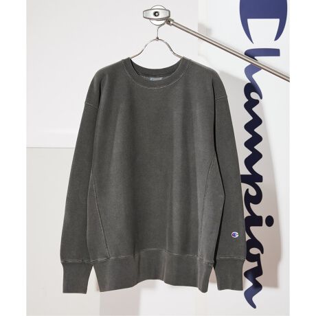 CHAMPION / チャンピオン】別注 R/W ピグメント クルーネック 