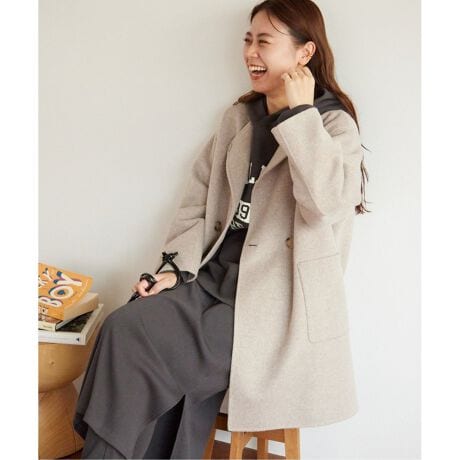 追加》ウールナイロンリバーミドルコート | ジャーナルスタンダード  