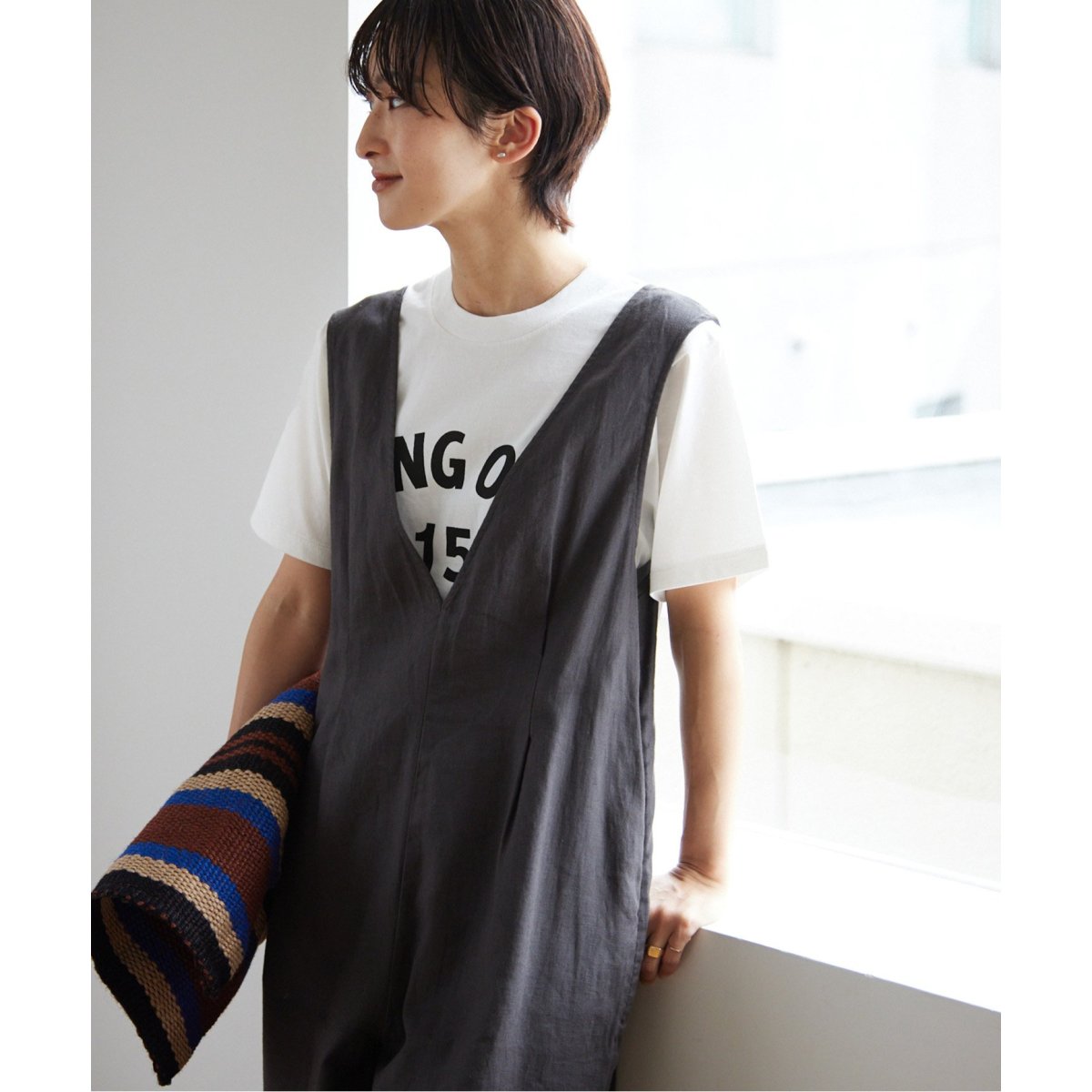 ハーフスリーブロゴTEE FRAMeWORK tシャツ 「WEB限定 / 追加」ハーフスリーブロゴTEE 2