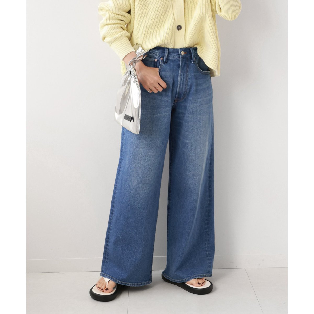 relume デニムワイドギャザー JOURNAL STANDARD relume｜《追加予約2》C/R デニムワイド