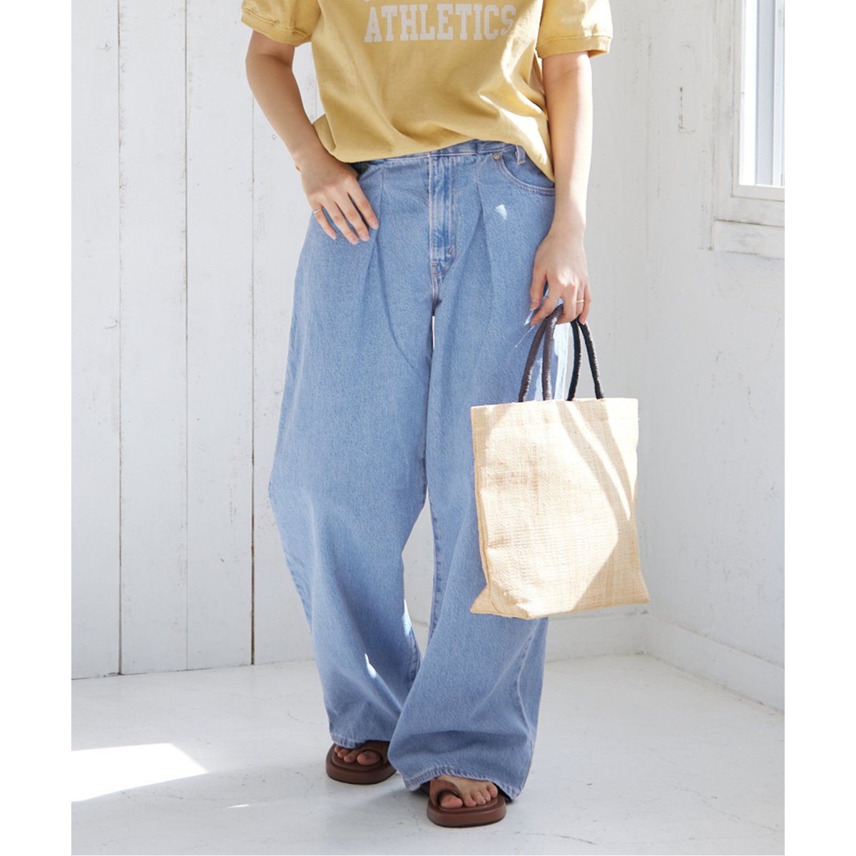 LEVI'S/リーバイス】FOLDED PLEATED BAGGY：デニムパンツ | ジャーナル