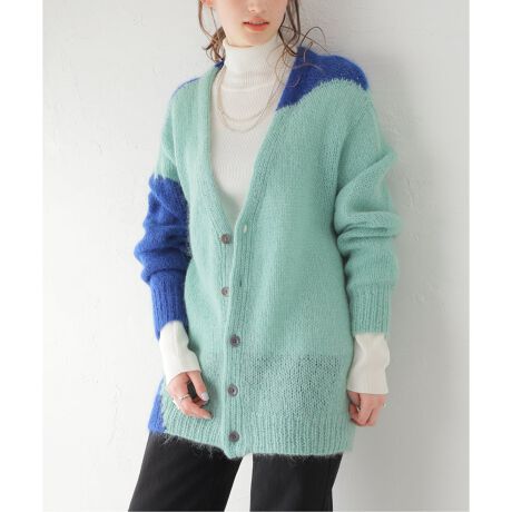 NOMA t.d./ノーマティーディー】Hand Knitted Mohair Cardigan 