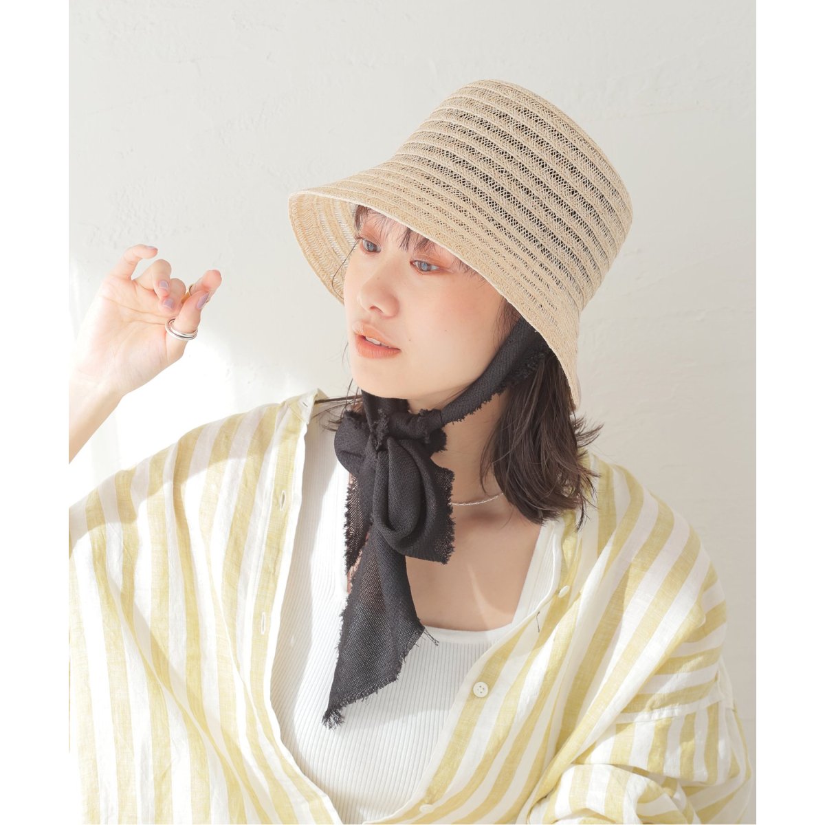 La Maison de Lyllis/メゾンドリリス】CLOCHE SCARF