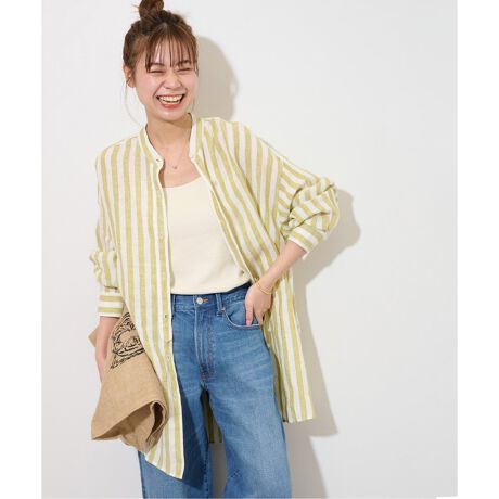 追加》No.66フレンチリネンコクーンチュニック | ジャーナル 