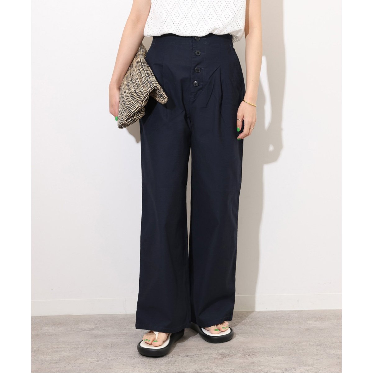 ミリタリークロスタックワイドパンツ | ジャーナルスタンダード