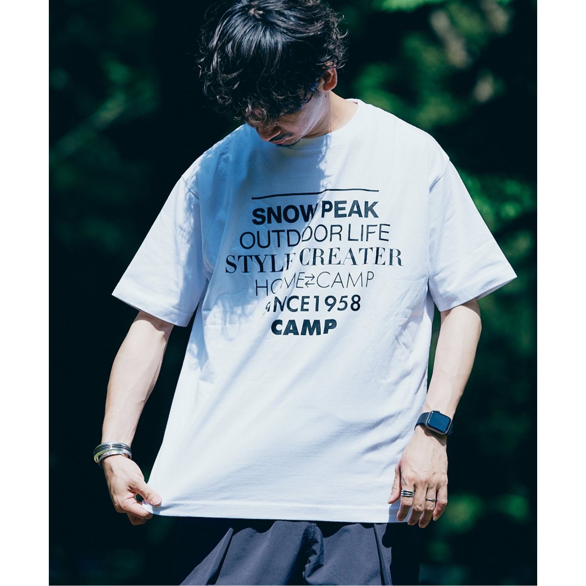 予約》【SNOW PEAK / スノーピーク】別注 Camp tour フロントプリントTシャツ | ジャーナルスタンダード レリューム(JOURNAL  STANDARD relume) | マルイウェブチャネル