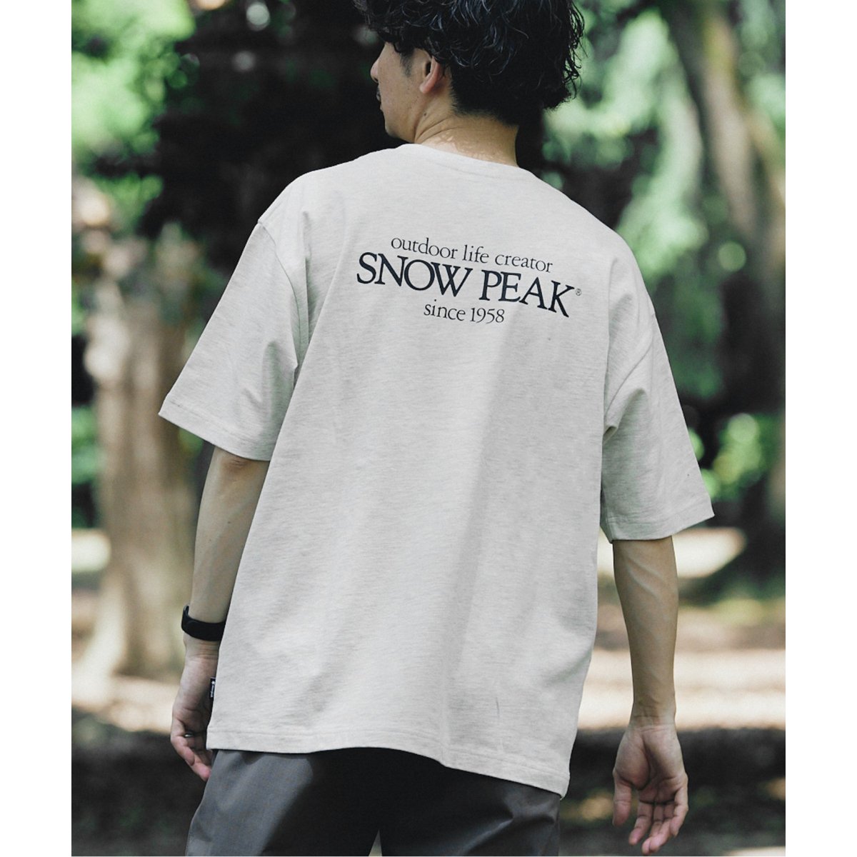 別注Tシャツ／snow peak×JOURNAL STANDARD relume