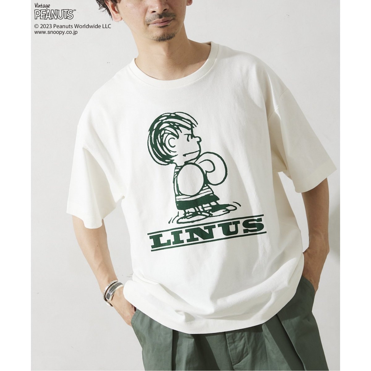 Peanut × SPORTS by relume Tシャツ Lサイズ PEANUTS × SPORTS WEAR by relume】別注 プリントTシャツ
