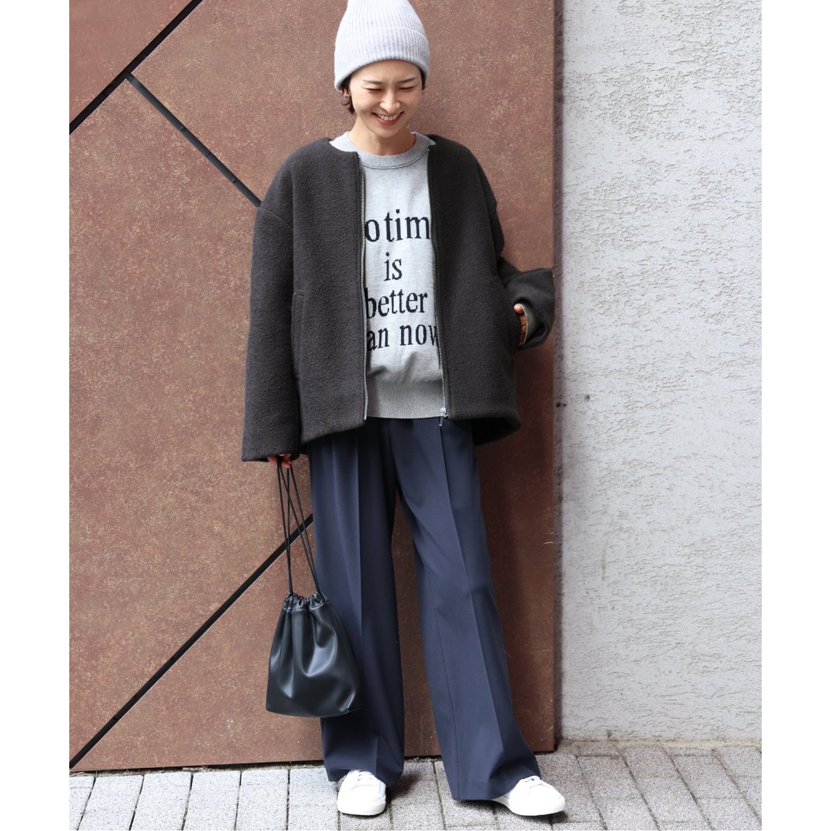 ポリエステルナッピングブルゾン | ジャーナルスタンダード レリューム