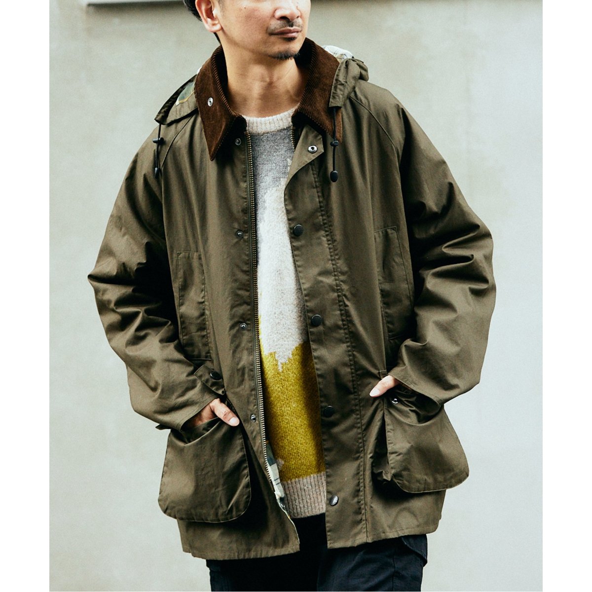 Barbour / バブアー】別注オーバーサイズ BEDALE | ジャーナル