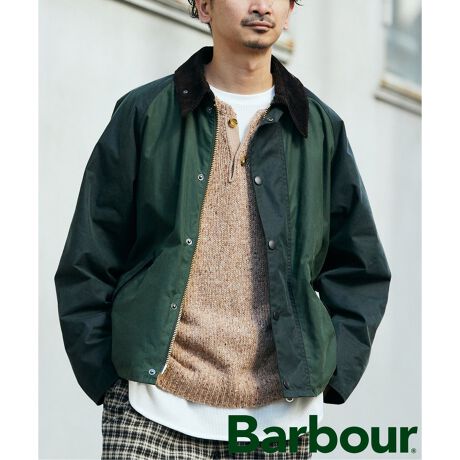 Barbour / バブアー】別注 TRANSPORT WAX 2TONE ジャケット 