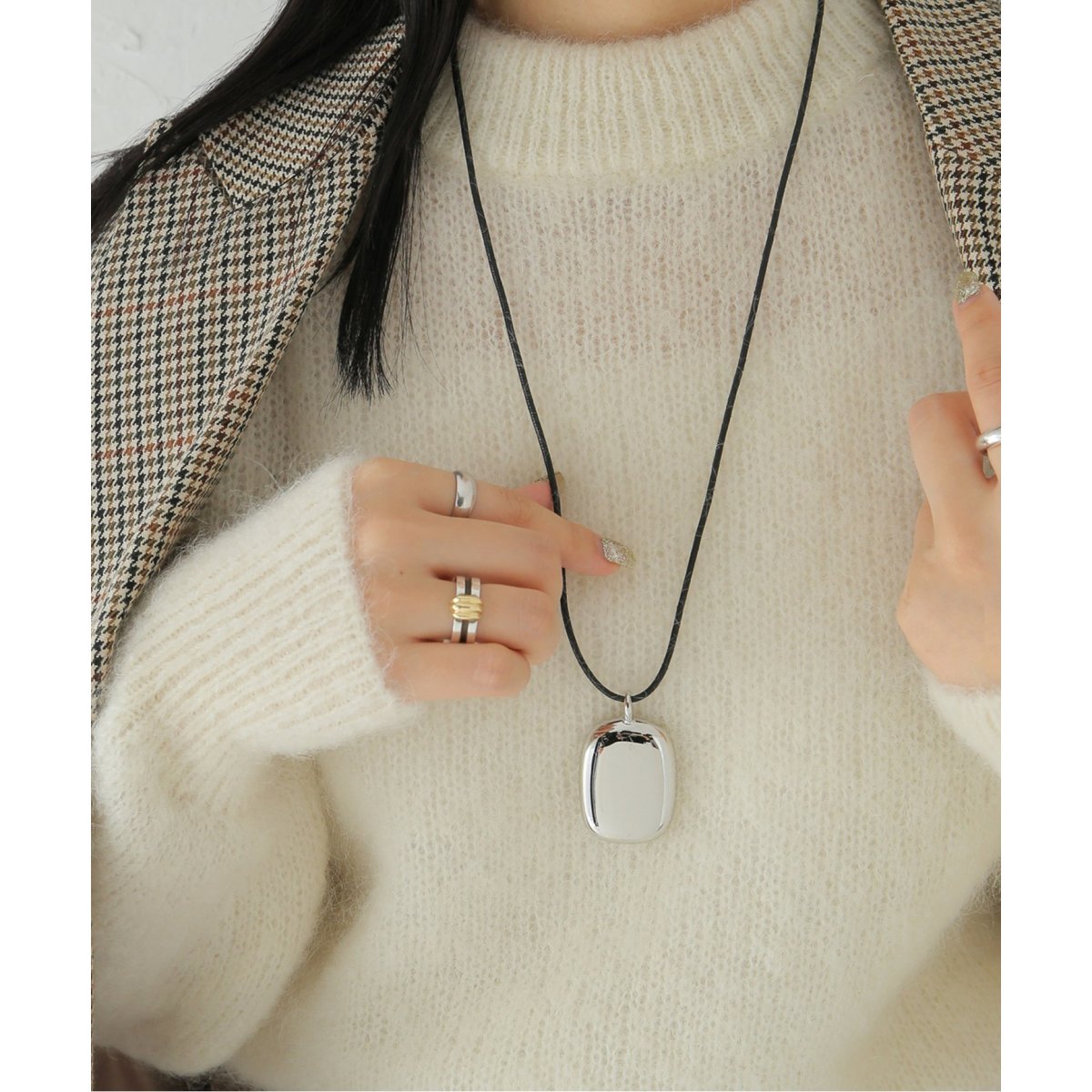 【Whim Gazette】　NY発　BEN AMUN　ボールネックレス Whim Gazette】 NY発 BEN AMUN ボールネックレス