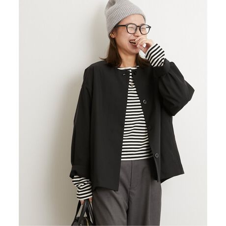 追加2》【SPENSIERATO】クルーネックコクーンブルゾン | ジャーナル 