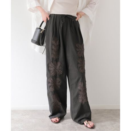 SARA MALLIKA/サラマリカ】CTN FLOWER PATCH WORK PT：パンツ  