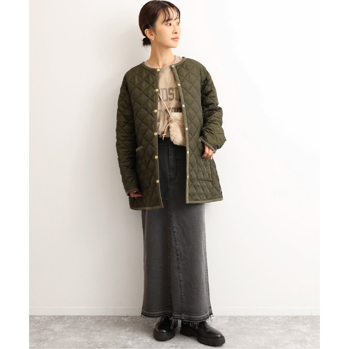 TRADITIONAL WEATHERWEAR】ARKLEY MIDDLE A-LINE：コート | ジャーナル