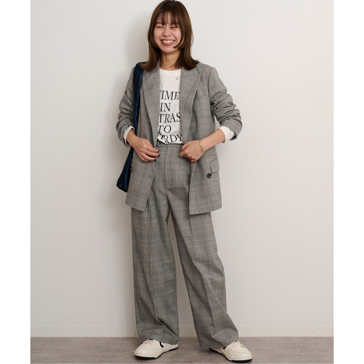 Wブレストチェックジャケット | ジャーナルスタンダード