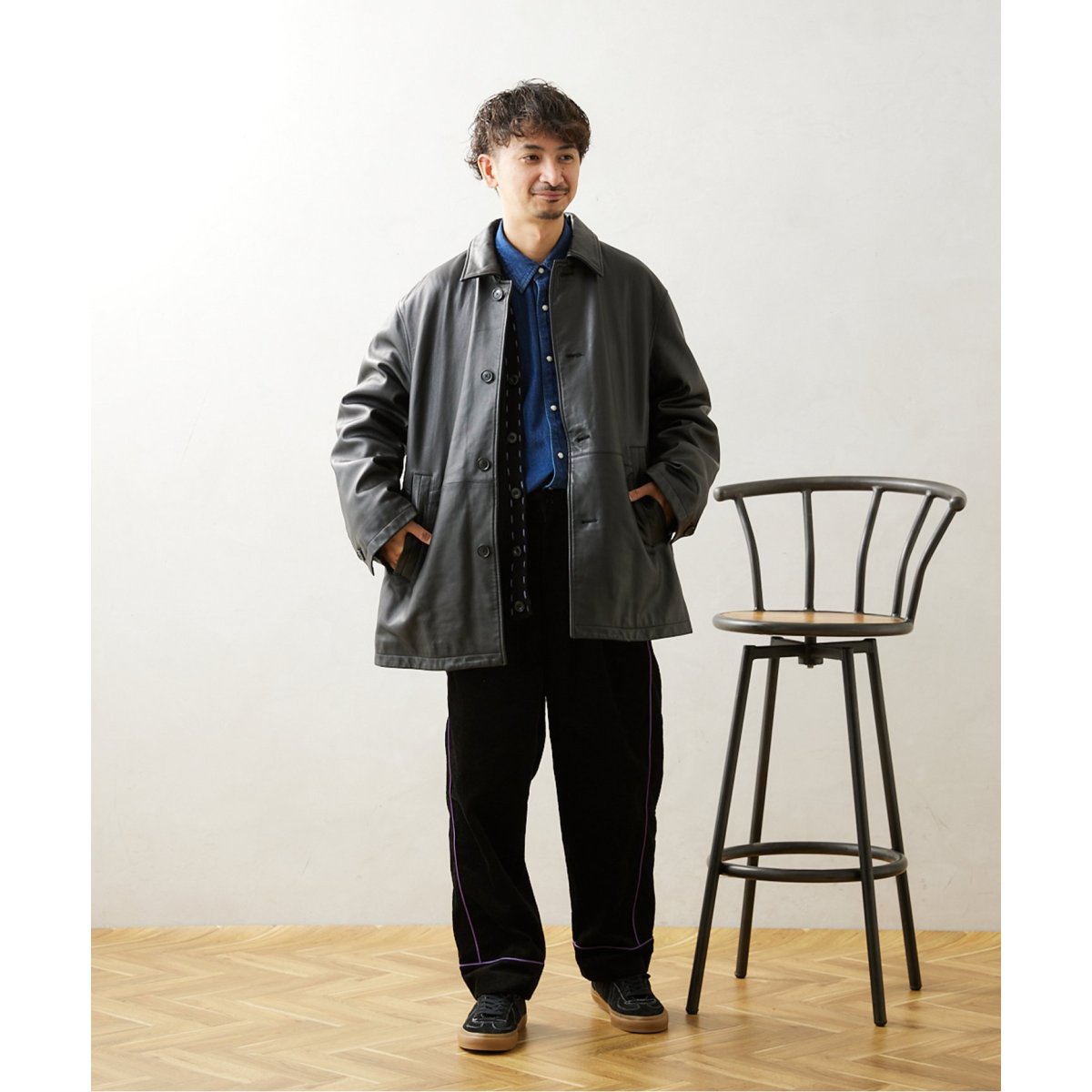 Relume Original ラムレザー カーコート | ジャーナルスタンダード